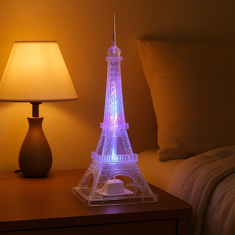 Led Eiffel Tower Decorative Night Light (1 Pc) - Color: Mix