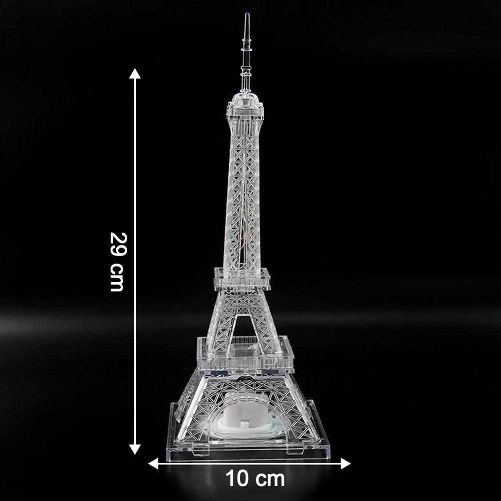 Led Eiffel Tower Decorative Night Light (1 Pc) - Color: Mix