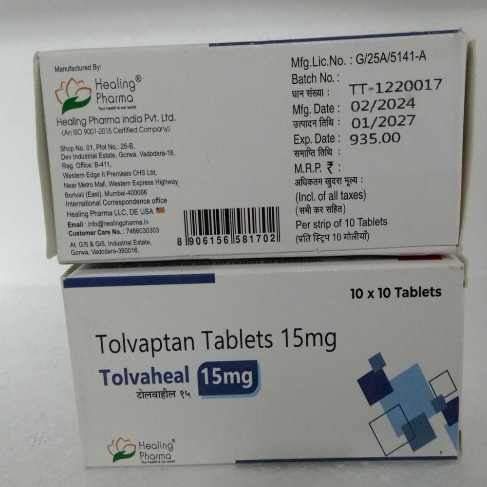Tolvaptan Tablets 15 mG