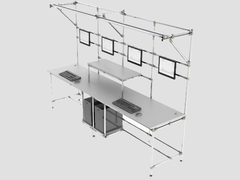 Industrial Modular Workstation System