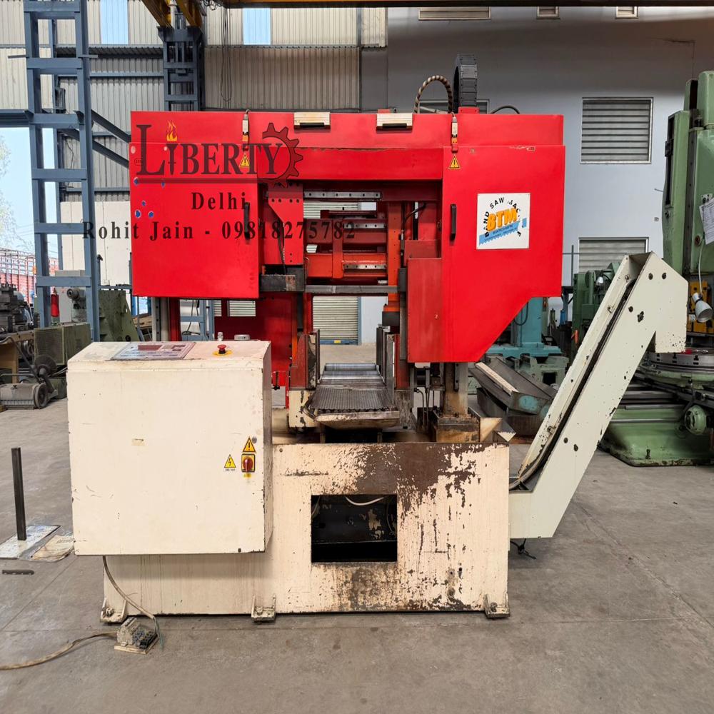 BTM Italy Double-Column CNC Bandsaw Machine