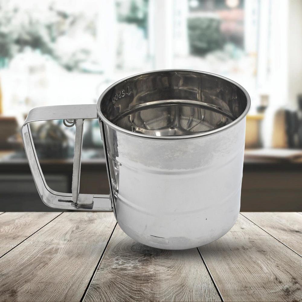 Flour Sifter  Handheld Baking Sieve