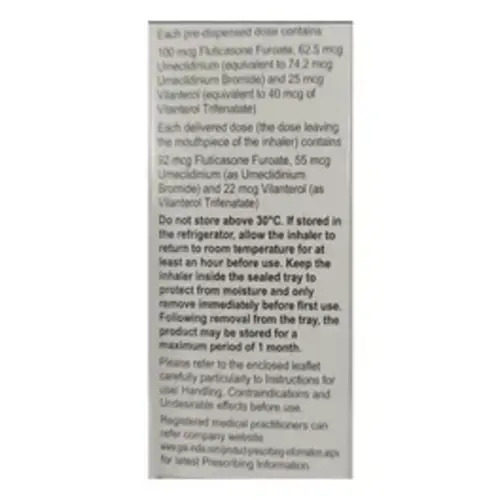 Trelegy Ellipta Inhaler