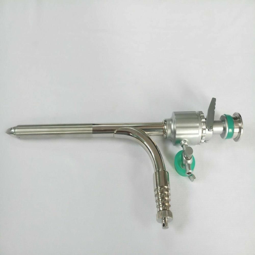 RainbowMMed Laparoscopy Hydatid Cyst Trocar Cannula 10 mm Dual Inlets Instrument
