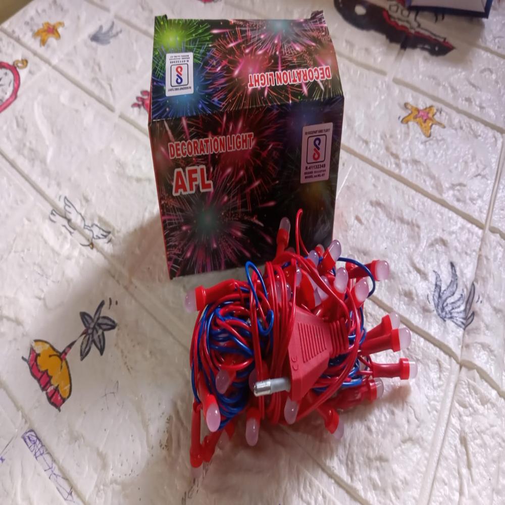 Home Decoration Diwali & Wedding LED String Light (16L 3 Mtr)