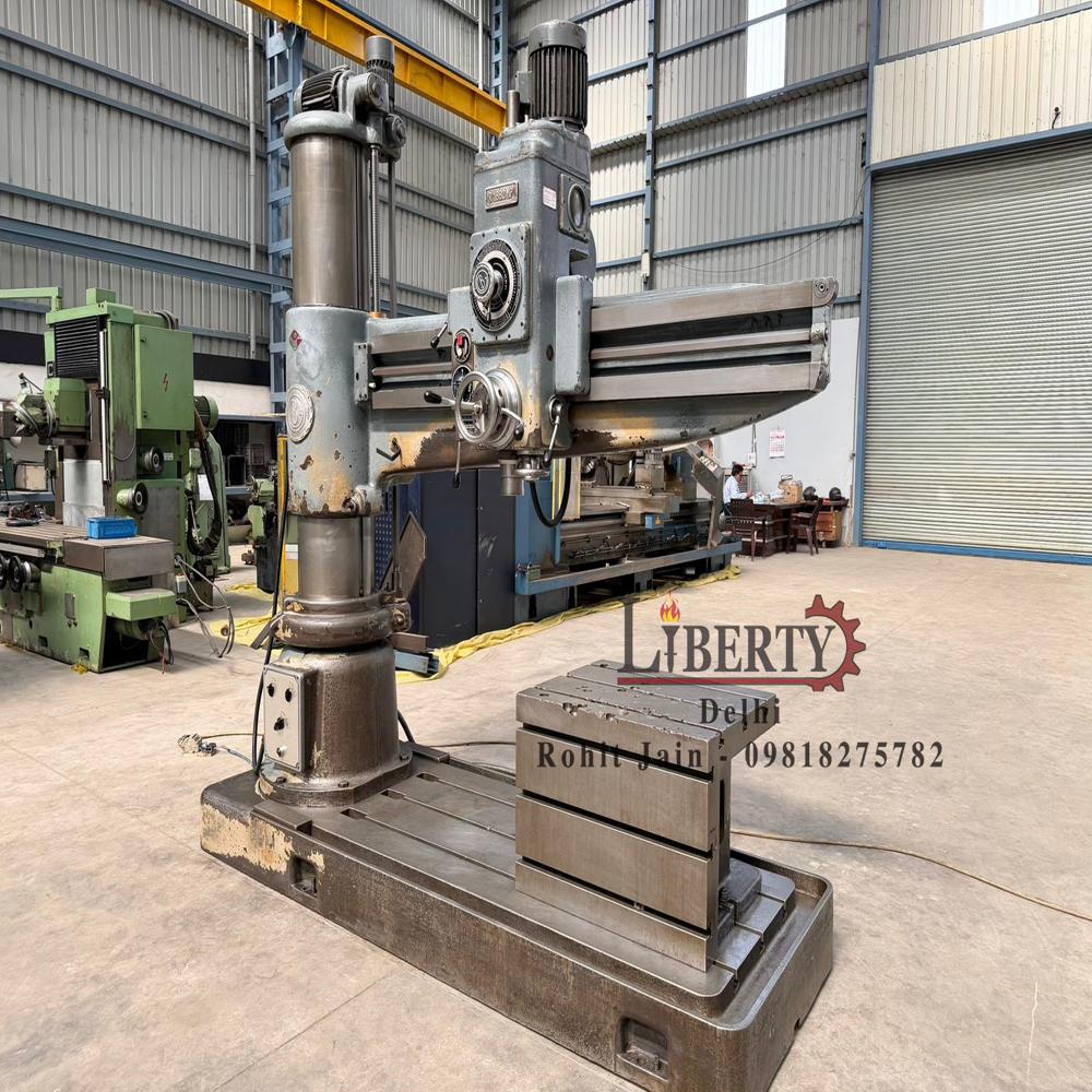 Breda Italy 65 mm x 2000 mm Radial Drilling Machine