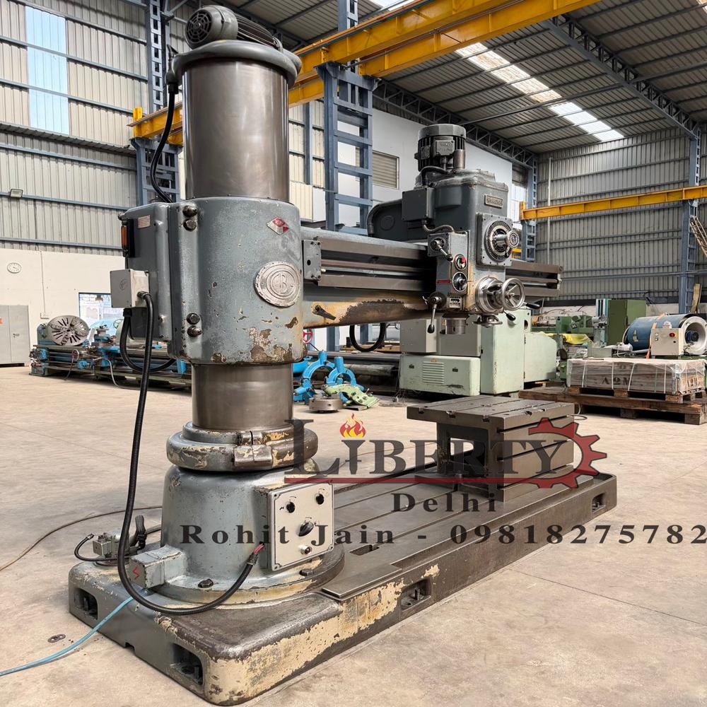 Breda Italy 65 mm x 2000 mm Radial Drilling Machine