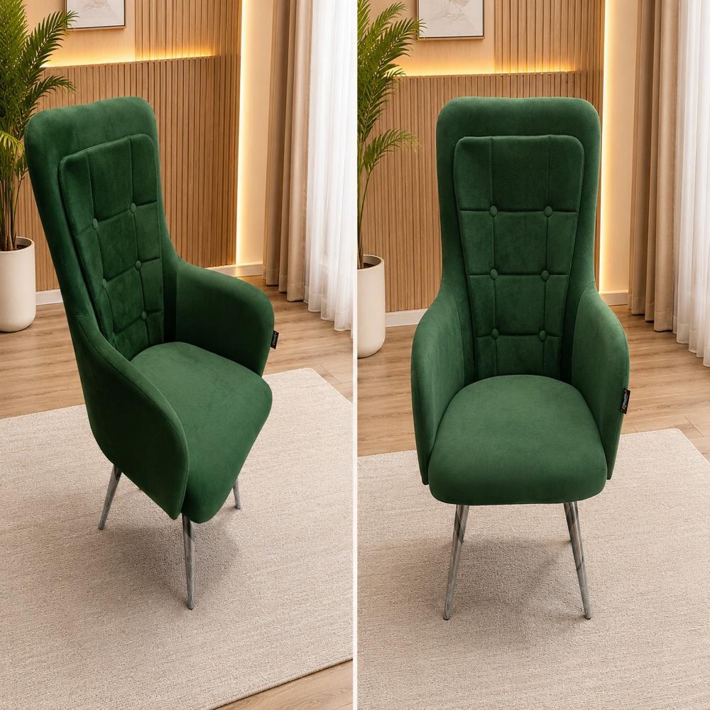 Green restaurant chair