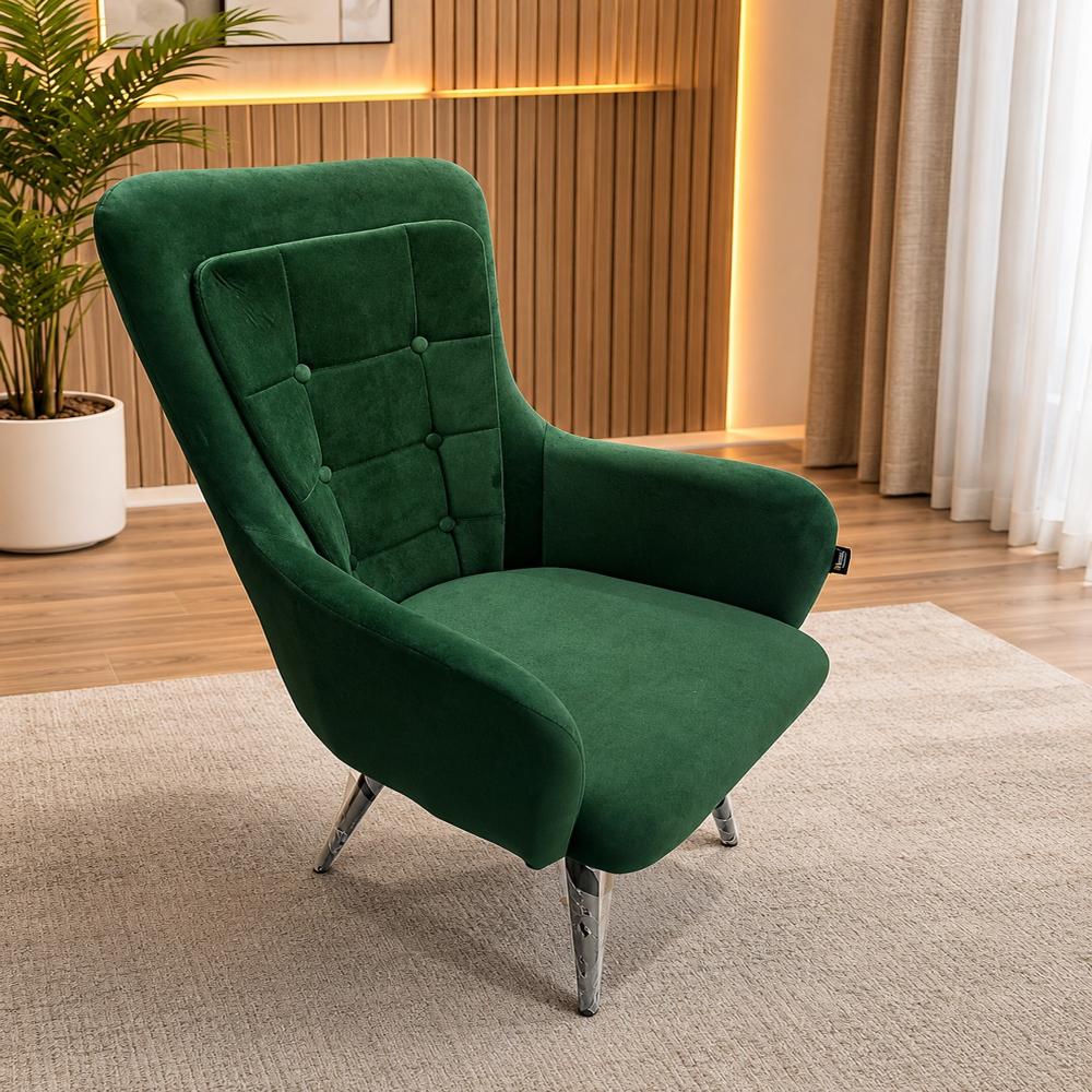 Green restaurant chair