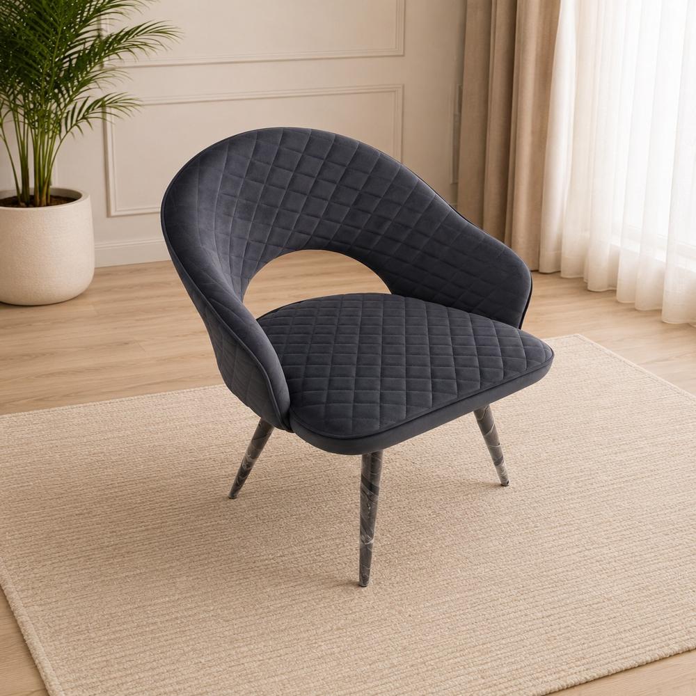 Black restaurant chair