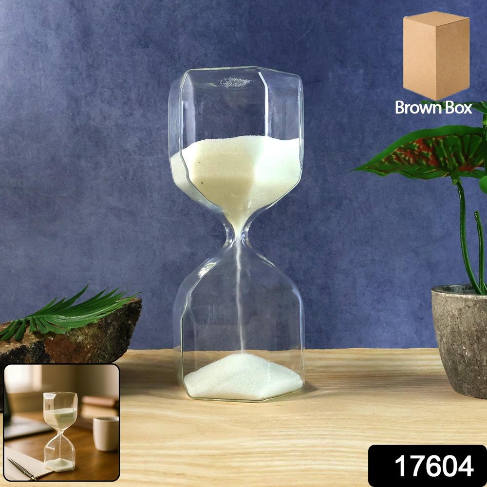Elegant Glass Hourglass Sand Timer (1 Pc) - Color: Mix