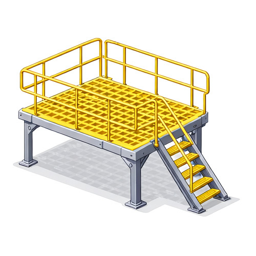 FRP Platform Grating