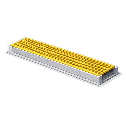 FRP Grating with Chequered Plate