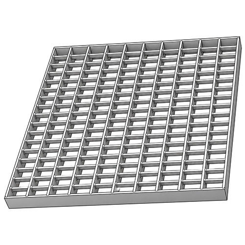 MS Grating With Painted Finish