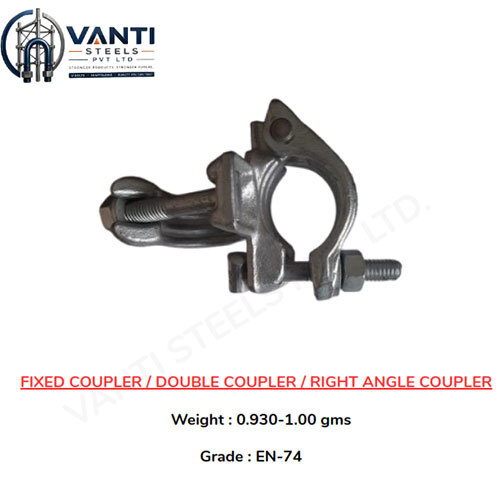 Fixed Coupler, Double Coupler, Right Angle Coupler