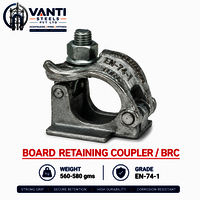 Board Retaining Coupler, Brc - Color: Silver (galvanized)
