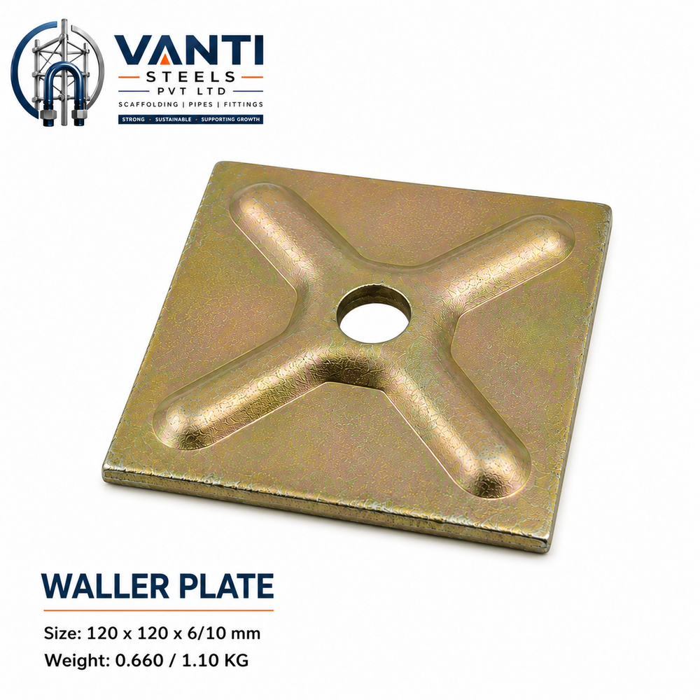 Waller Plate - Color: Silver / Grey