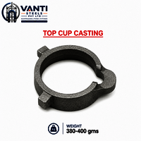Top Cup Casting - Color: Silver Or Grey