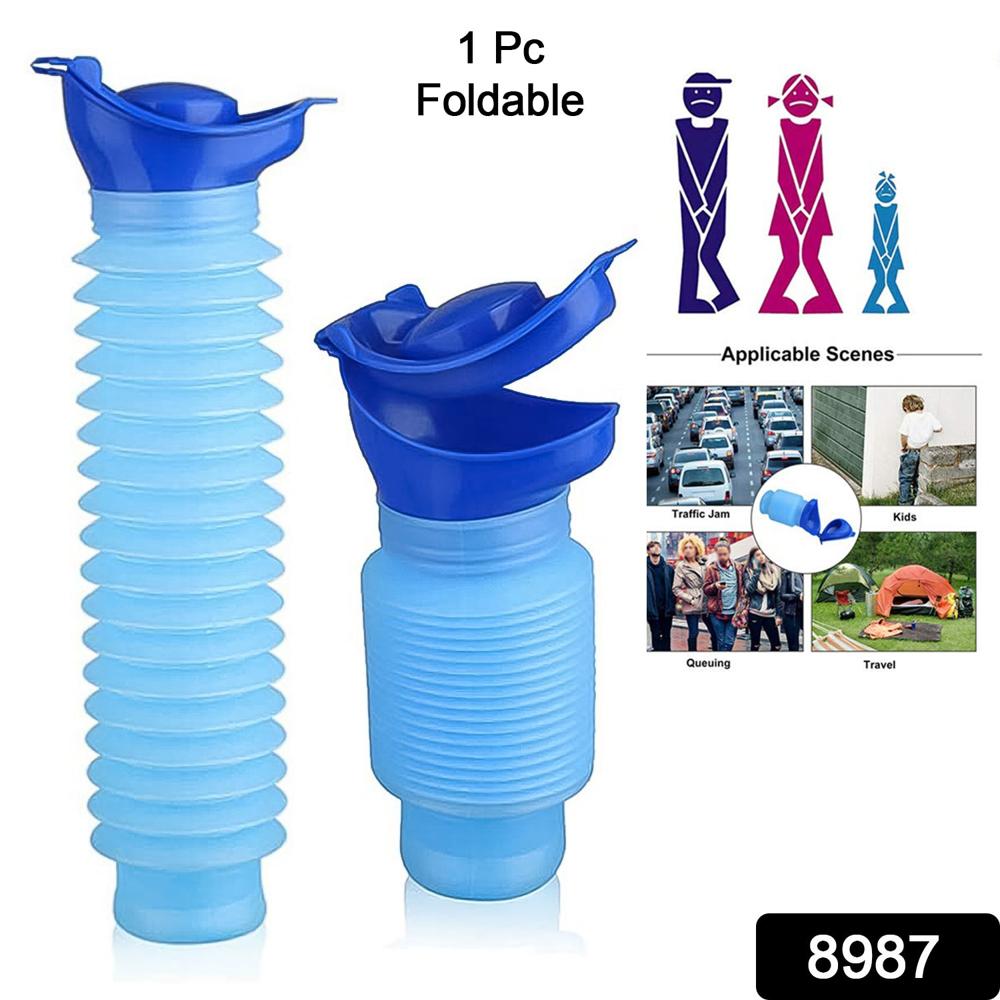 Urinal Foldable Portable Wee Bottle (750 ML / 1 Pc)