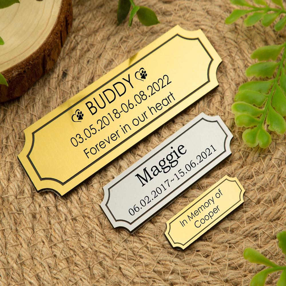 BRASS NAME PLATE