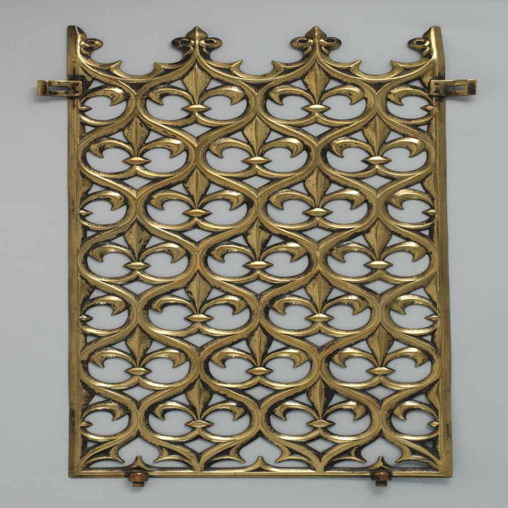 BRASS DOOR GRILL
