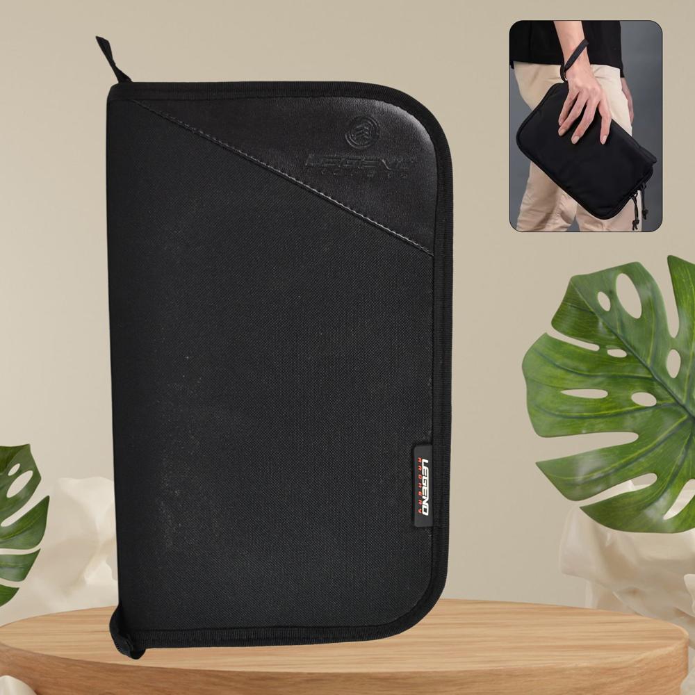 Document Zipper Pouch | Zipper Pouch Document Bag (1 Pc) - Color: Mix