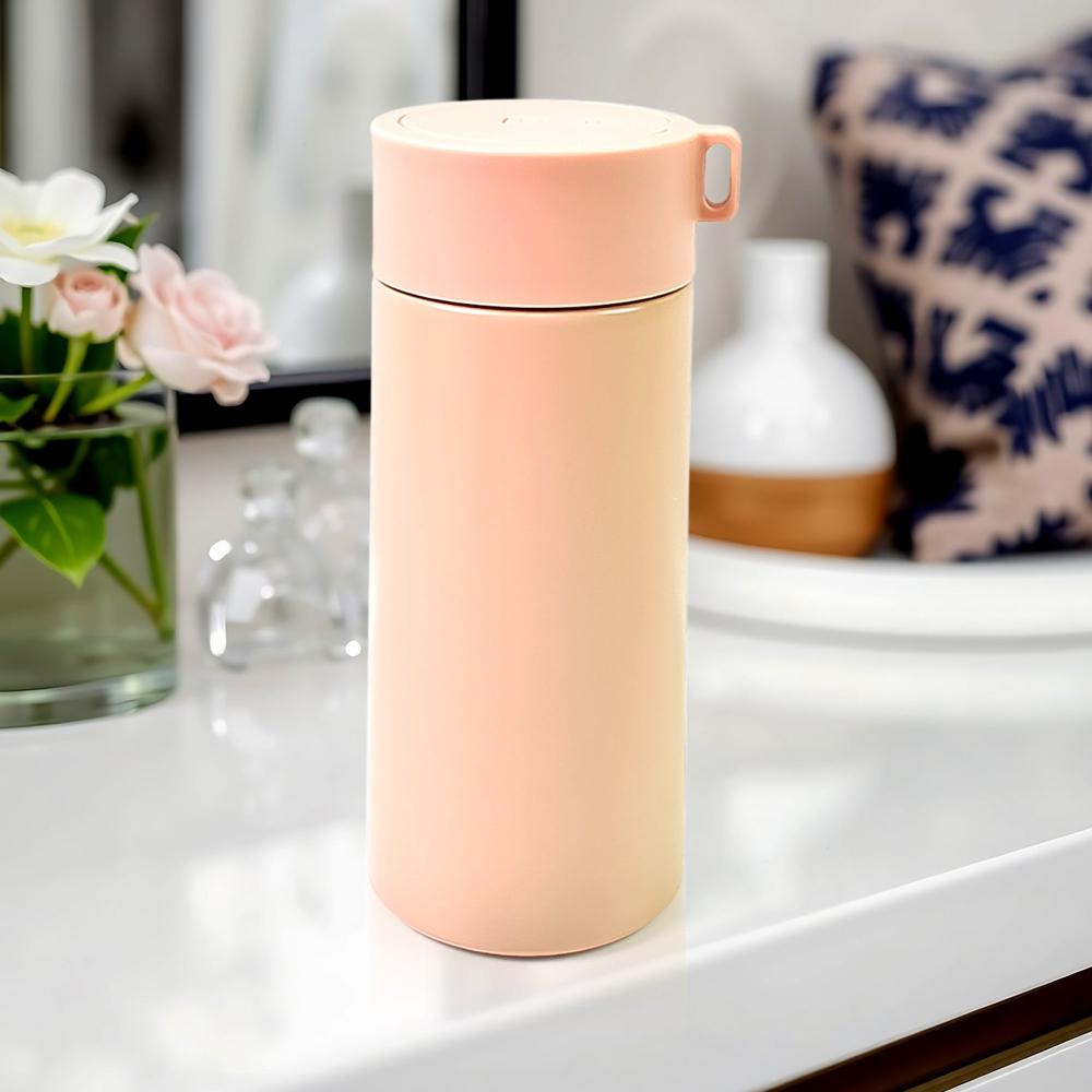 Water Bottle For Kids Insulated Stainless Steel Bottle (350 Ml Approx) - Color: Mix