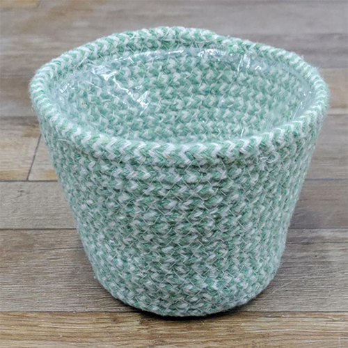 Rope Storage Natural Handwoven Jute Shelf Basket