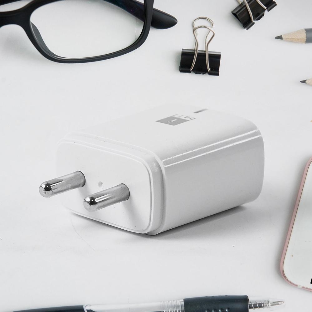 iBall Dual USB Wall Charger 5V/3.1A  High-Speed Dual Port Fast Charging (1 Pc)
