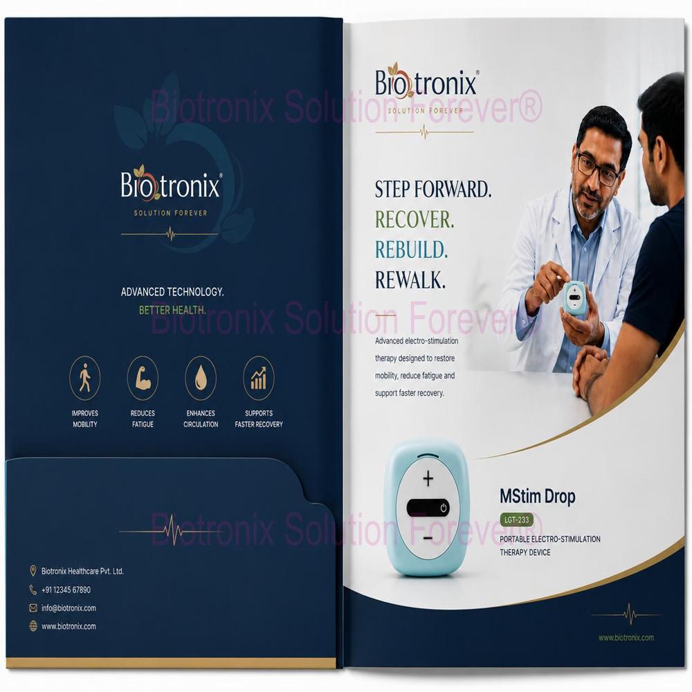 Foot Drop Electrotherapy Device for Improved Walking Performance