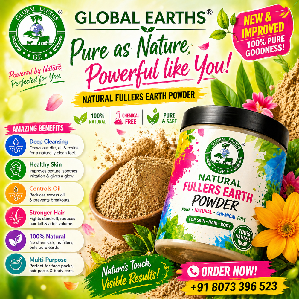 Natural Fullers Earth Powder