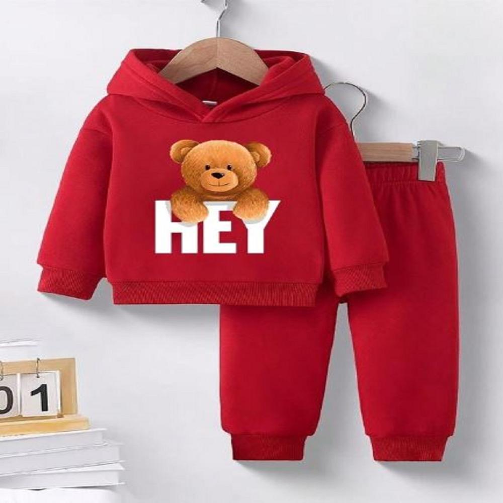 Unisex Kids Hoodies Clothing set