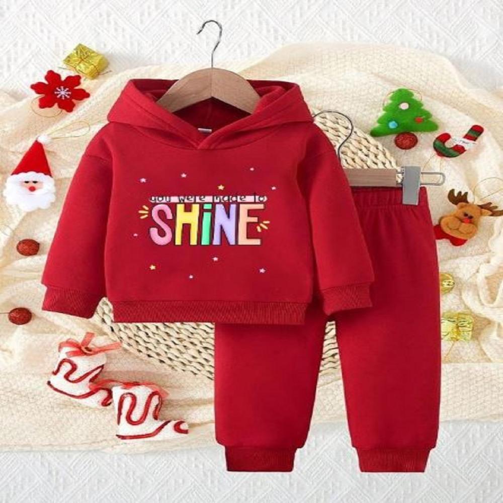 Unisex Kids Hoodies Clothing set