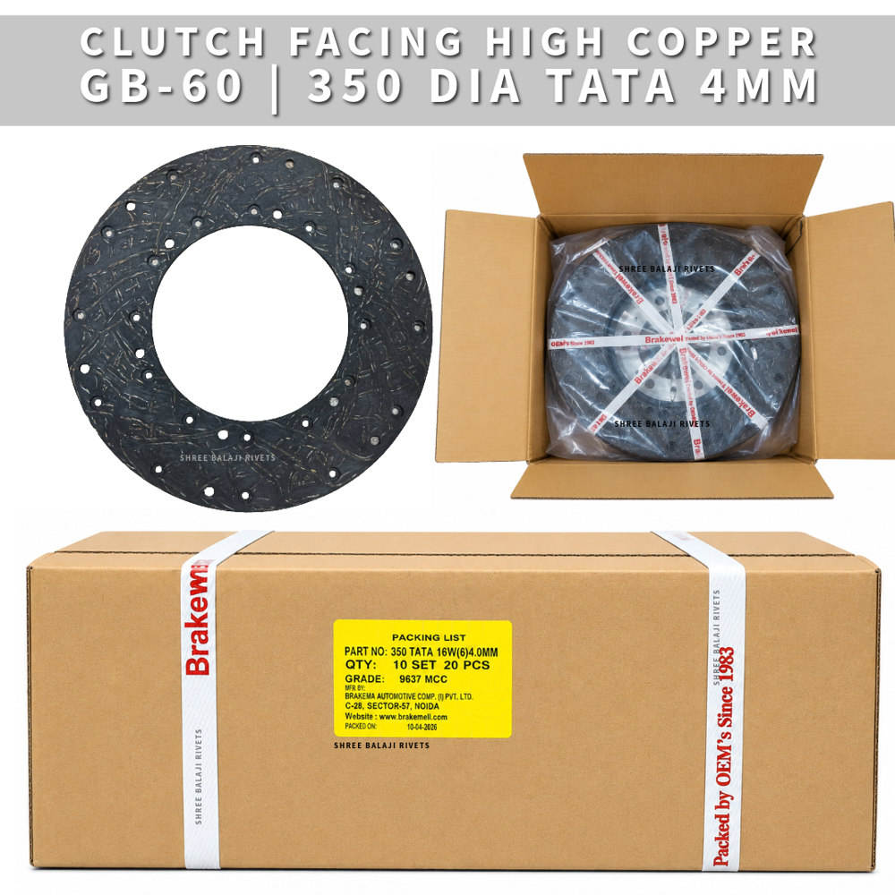 Gb-60 Mcc Clutch Facing - Compatible With: Truck