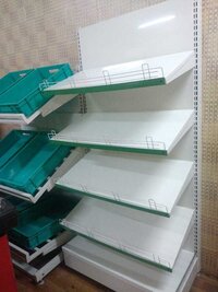 Modular Rack - Mild Steel, Customizable Size, Gray | Modular Design, Adjustable Shelves, Powder Coated, Corrosion Resistant, Free Standing