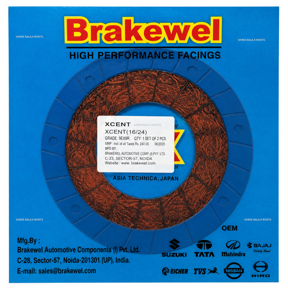 XCENT 9EX9R CLUTCH FACING