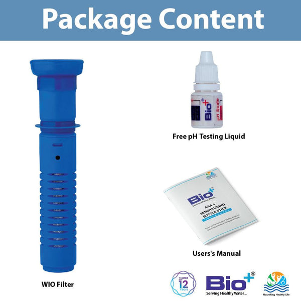 Bio+ WIO Antibacterial Mineralising Alkaline Filter Best Price Guaranteed