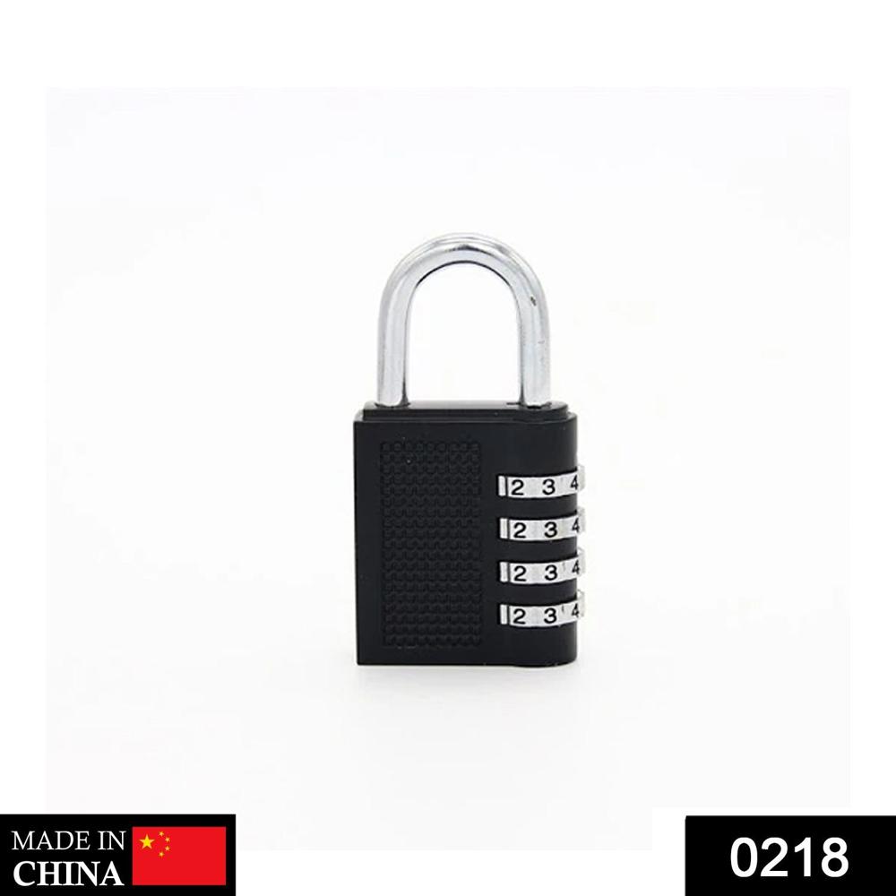 4 Digit Combination Padlock - Color: Mix