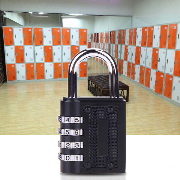 4 Digit Combination Padlock - Color: Mix