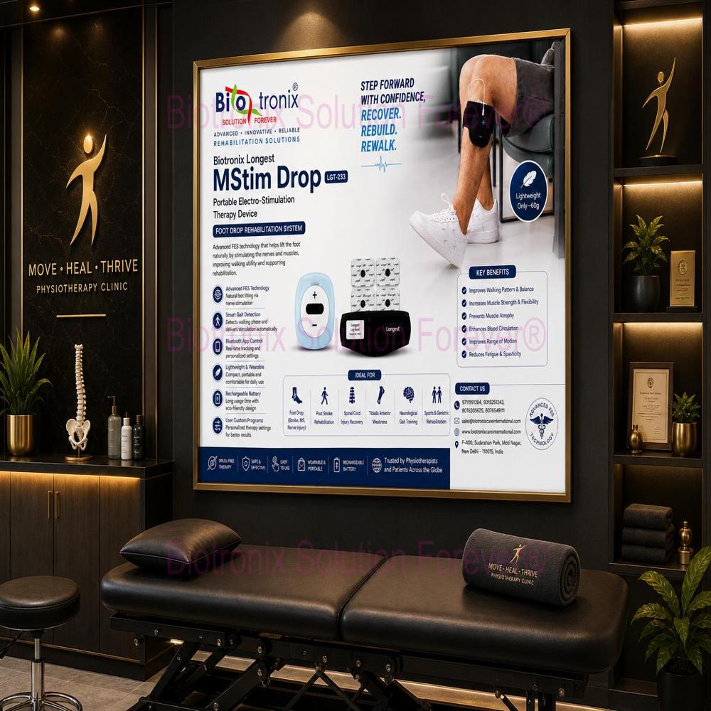 Foot Drop Therapy Machine for Muscle Re-Education Recovery
