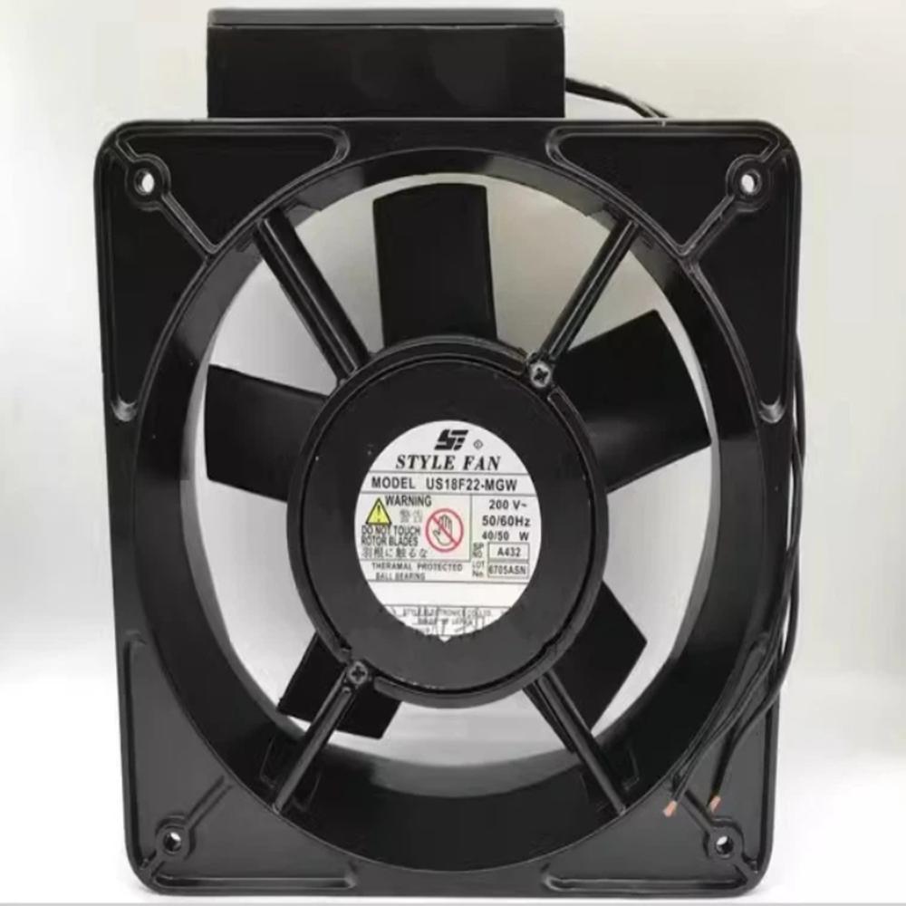 IKURA 1680-088 US18F22-MGW 220V AC 40/50W 17251mm Ball Bearing Industrial Axial Cooling Fan
