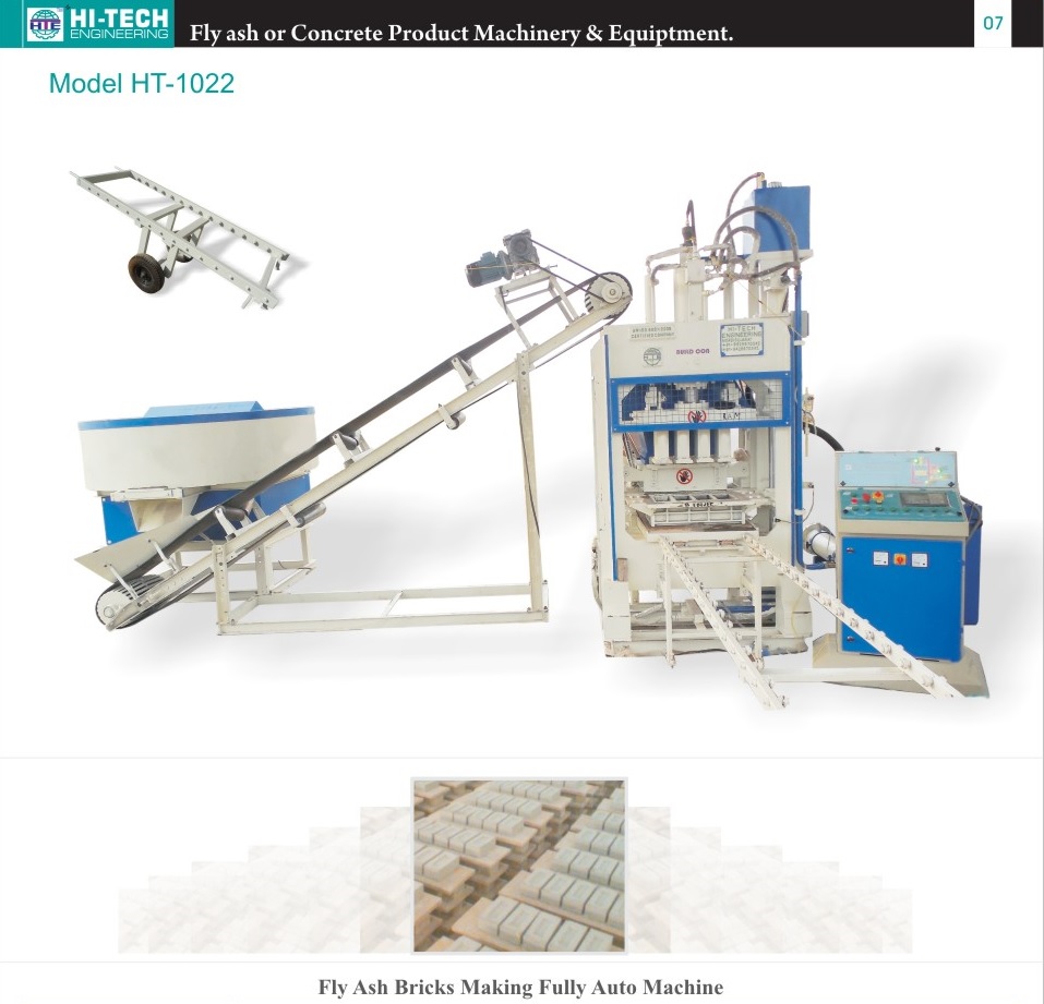 fly ash brick making machine