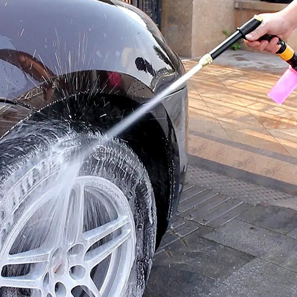 Water Spray G-un for Car Wash & Gardening (Multi-Mode, Brass)