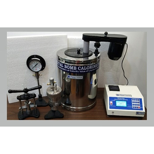 Digital Bomb Calorimeter - Accuracy: 0.001C