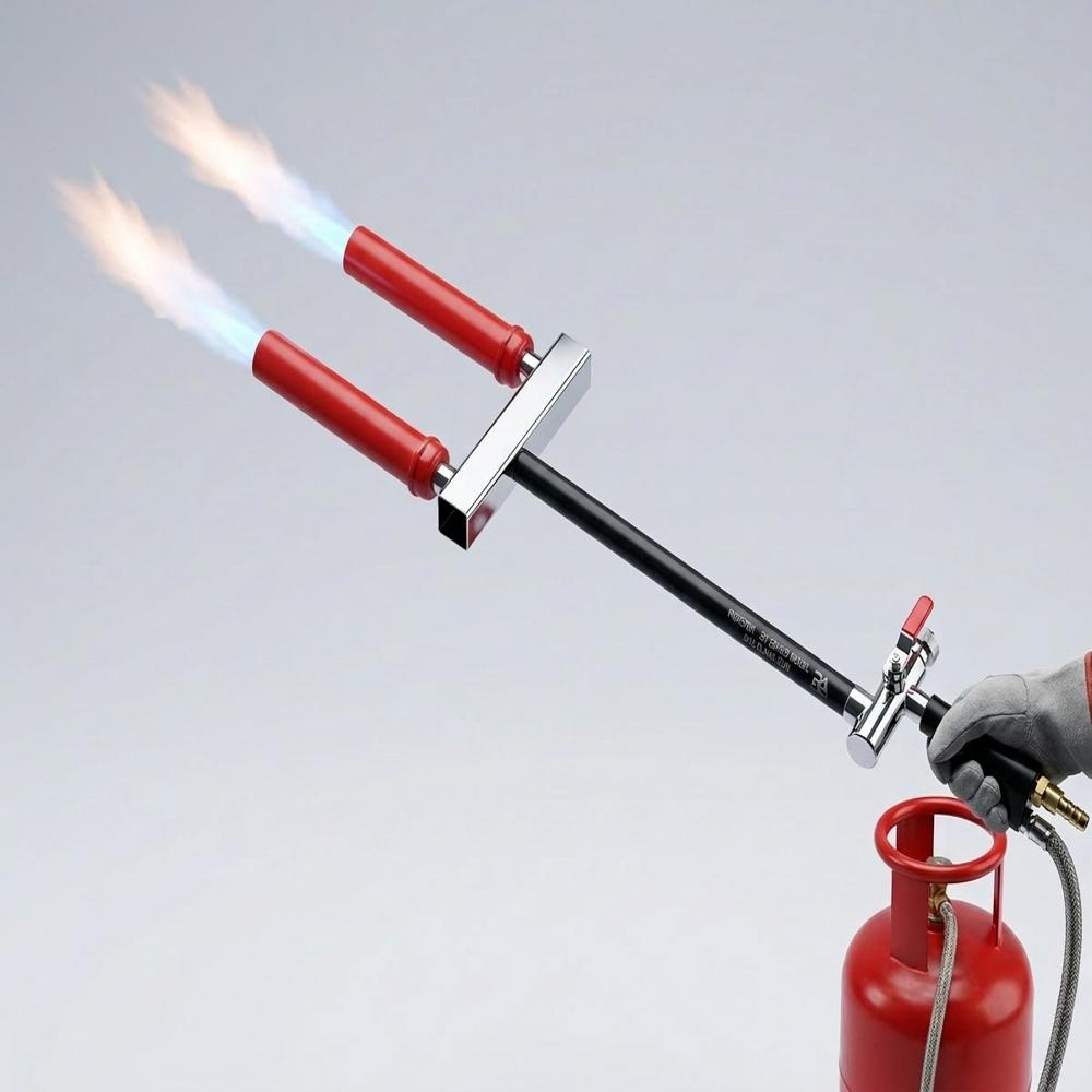 Gas Flame Gun (2N Series Model) - Color: Red