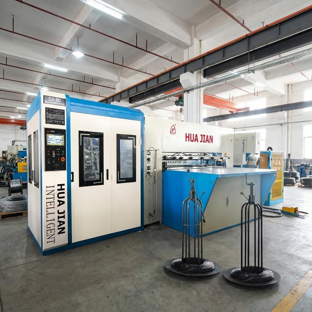 Huajian SX-90 Fully Automatic Bonnell Spring Machine