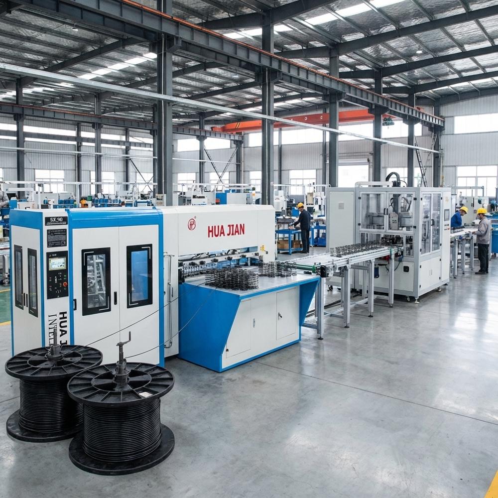 Huajian SX-90 Fully Automatic Bonnell Spring Machine