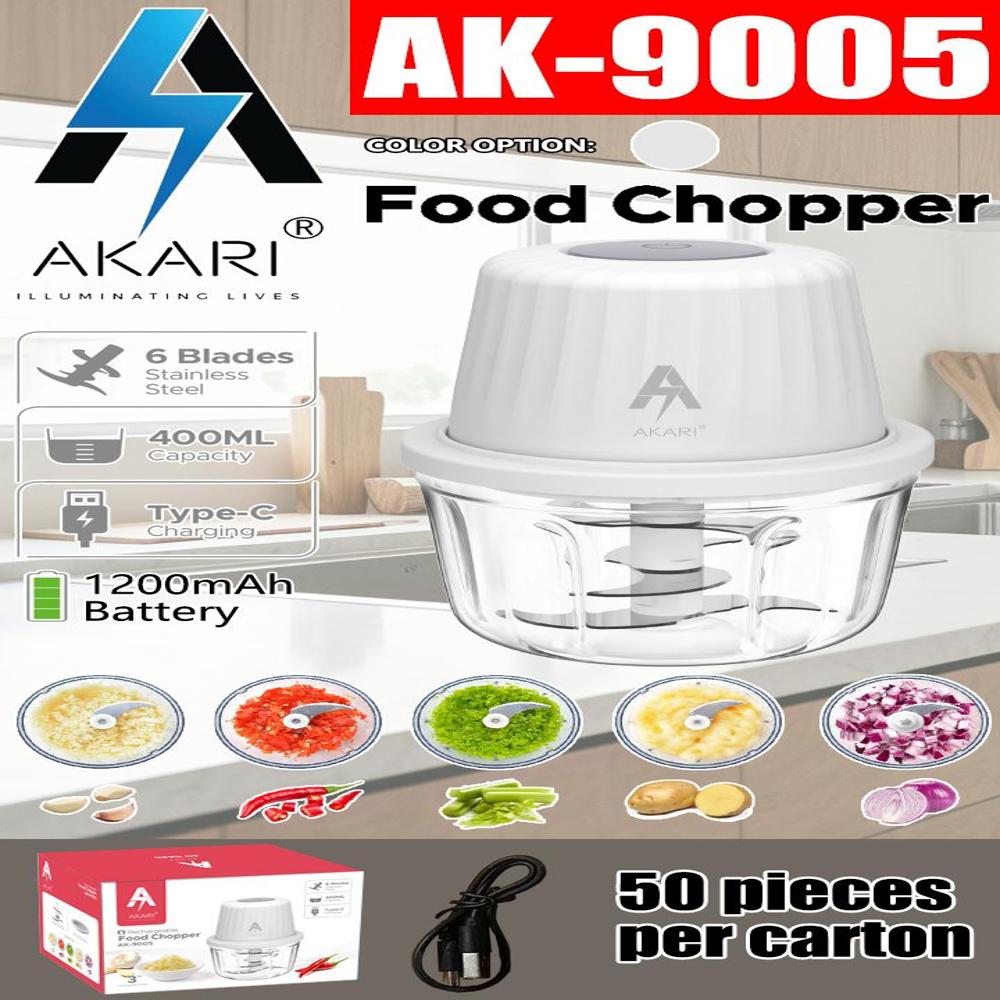 Akari Ak-9005 Rechargeable Food Copper - Features: Quick Charging