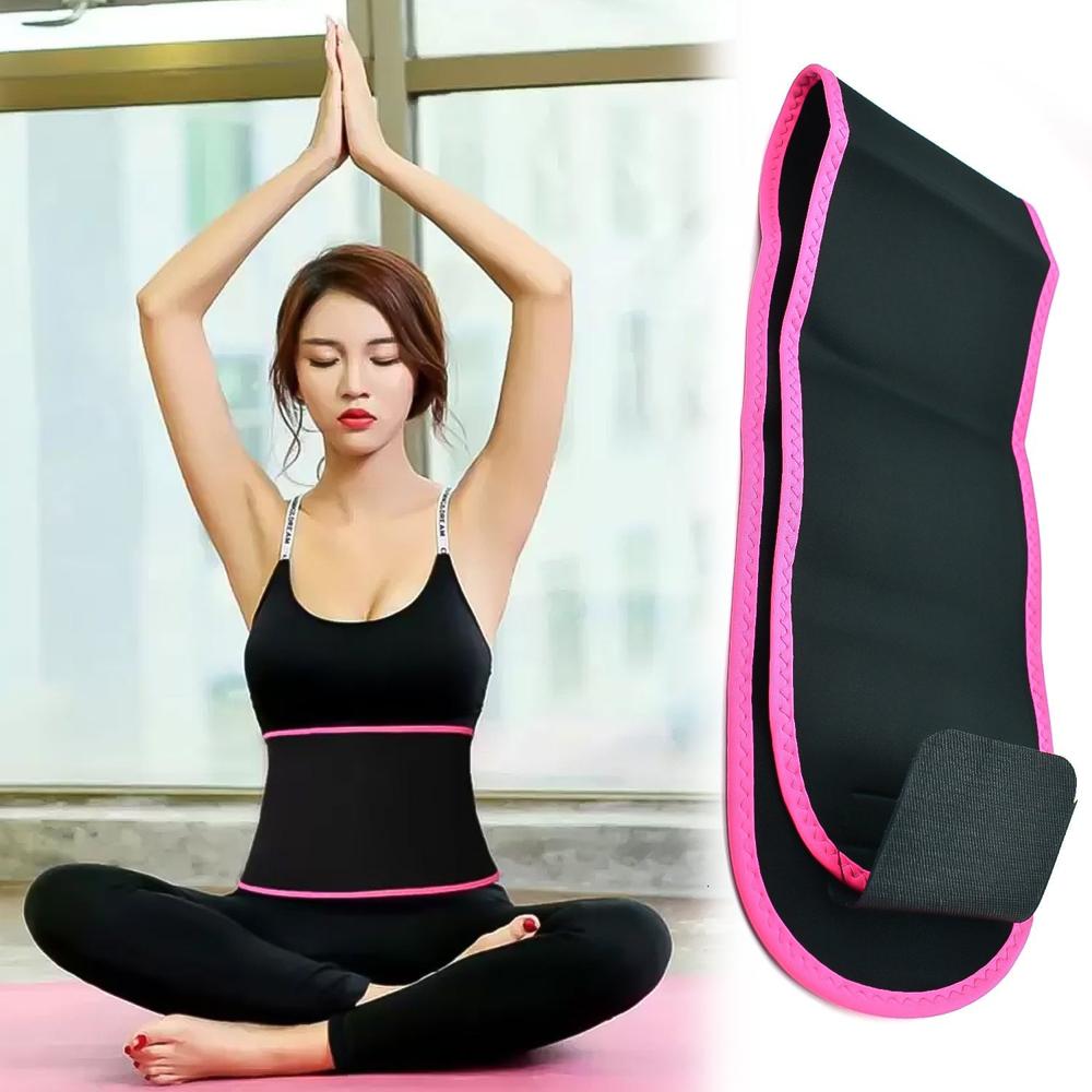 Waist Support Belt Neoprene Ab Belt Trainer (1 Pc) - Color: Mix