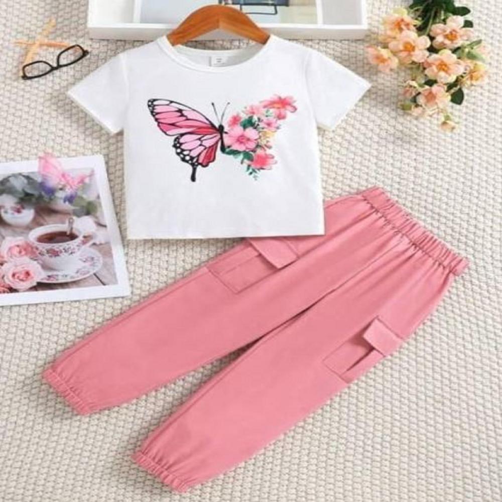 Kids Girls Top and Bottom Set